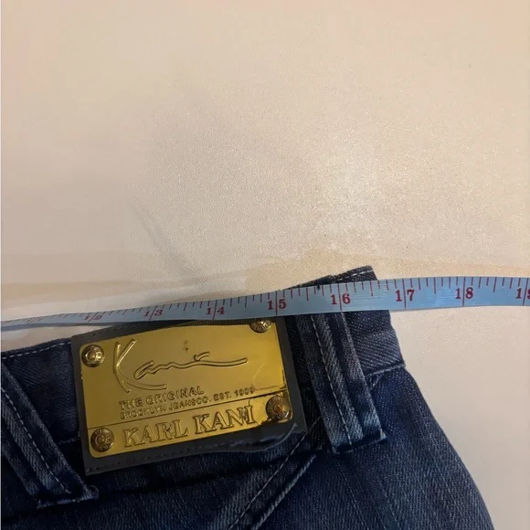 Karl kani y2k embroidered baggy jeans (faded) - Picture 9 of 10